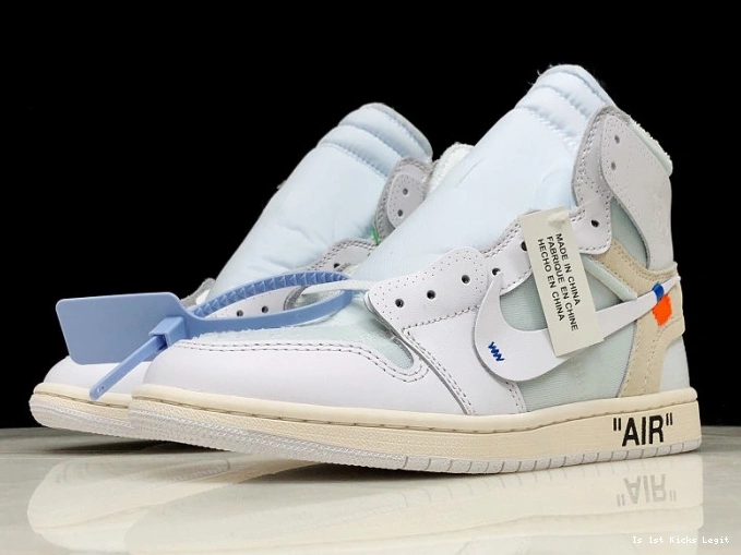 Jordan Air 1 Retro White Off-White High AQ0818-100 0726
